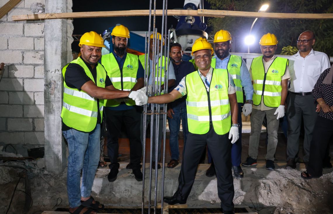 ސިޓީ ކައުންސިލްގެ އޮފީސް ޢިމާރާތުގެ ބިންގާ އަޅައިފި