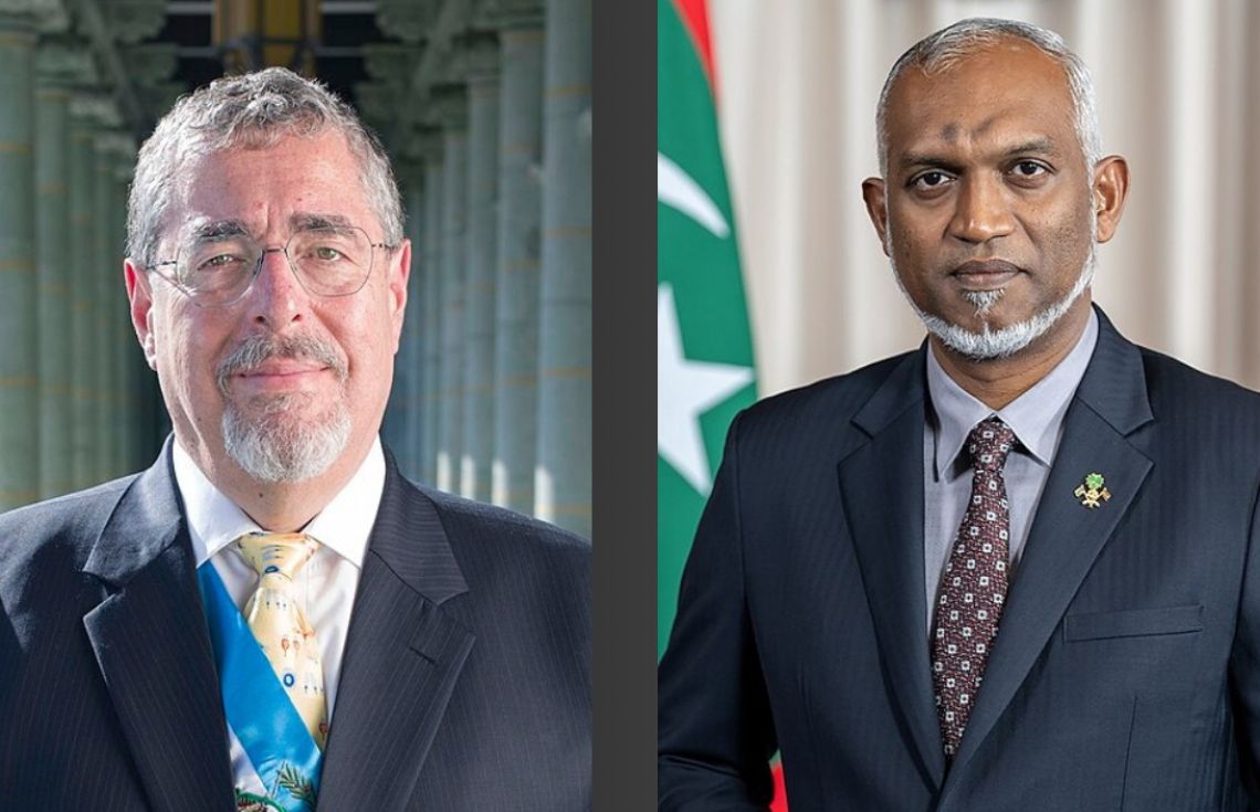 ރައީސުލްޖުމްހޫރިއްޔާގެ ހަމްދަރުދީގެ މެސެޖެއް ގުއަޓެމާލާގެ ރައީސަށް
