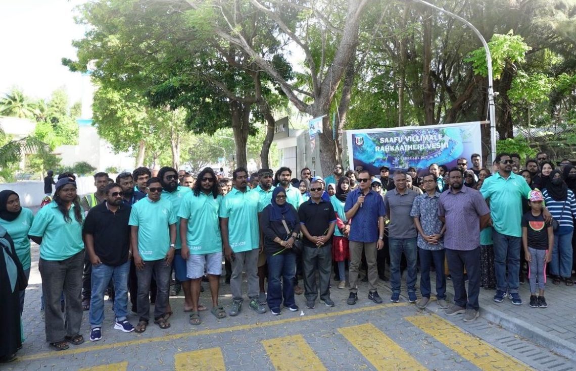 ވިލިމާލެ ސާފުކުރުމުގެ ހަރަކާތެއް ފަށައިފި