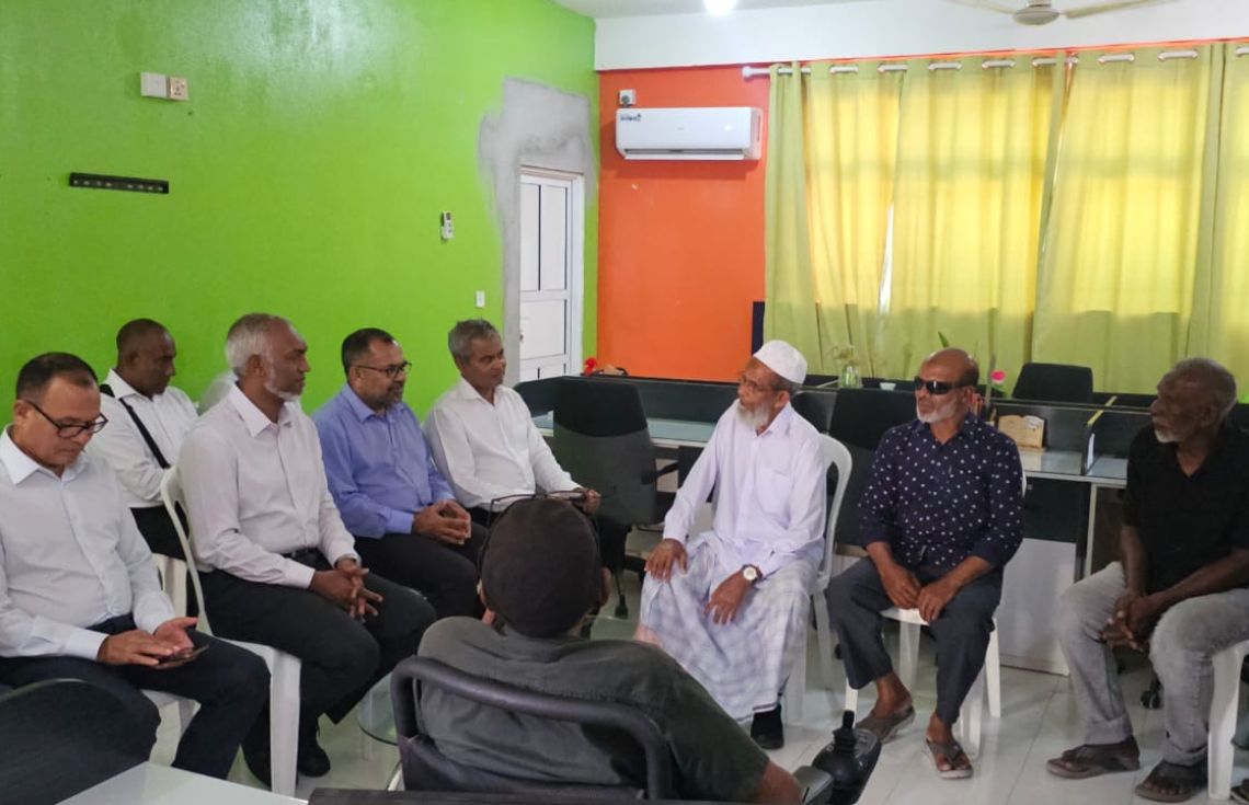 ބަނޑިދޫގެ އިސްރަށްވެހިންނާ ރައީސް ބައްދަލުކުރައްވައިފި