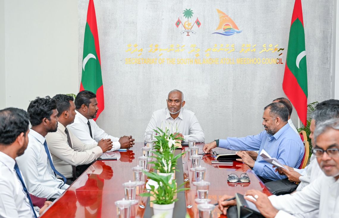 މީދޫ ކައުންސިލާއި އ.ތ.މ ކޮމިޓީއާ ރައީސް ބައްދަލުކުރައްވައިފި