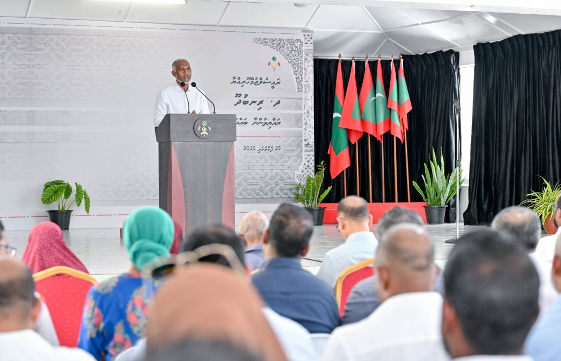 ރިނބުދޫގައި އައު މިސްކިތެއް ބިނާކޮށްދޭނަން: ރައީސް