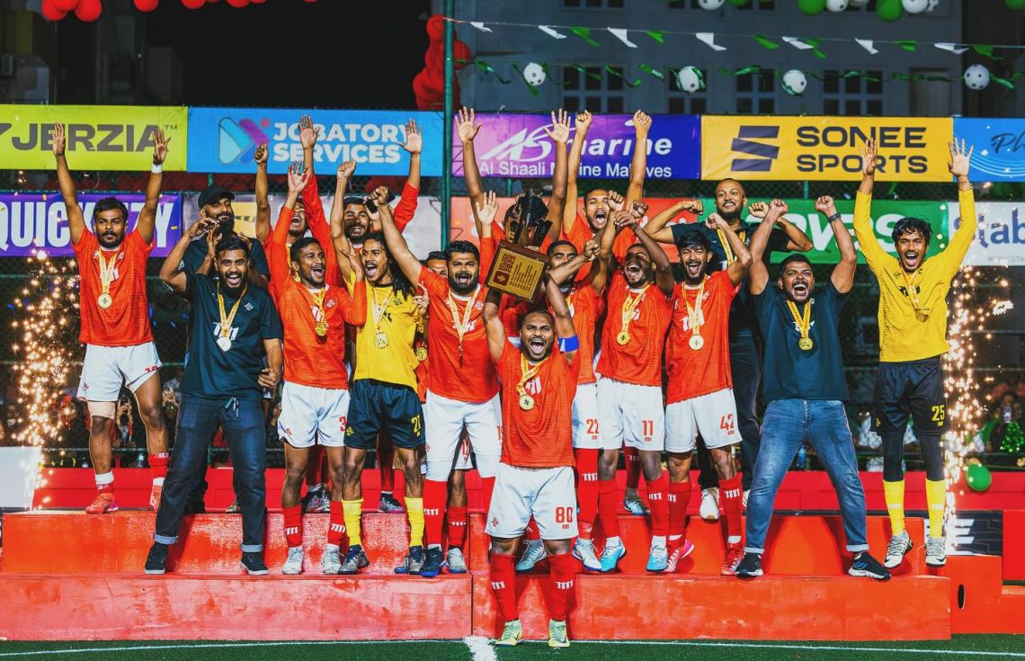 ކާށިދޫން މުޅި ރާއްޖޭގެ ފުޓްސަލް ޗެމްޕިއަންކަން ހޯދައިފި!