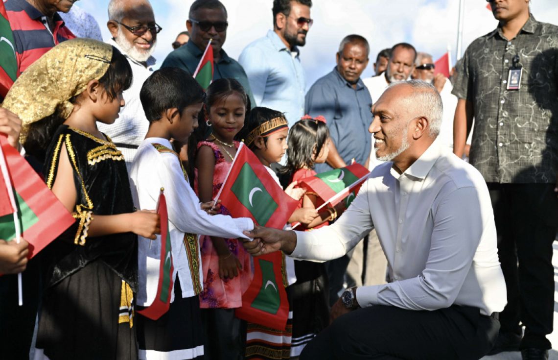 ދިވެހިންގެ އުފާފާގަތިކަމަށް ސަރުކާރުގެ މަސައްކަތް ހަލުވިކުރާނަން: ރައީސް