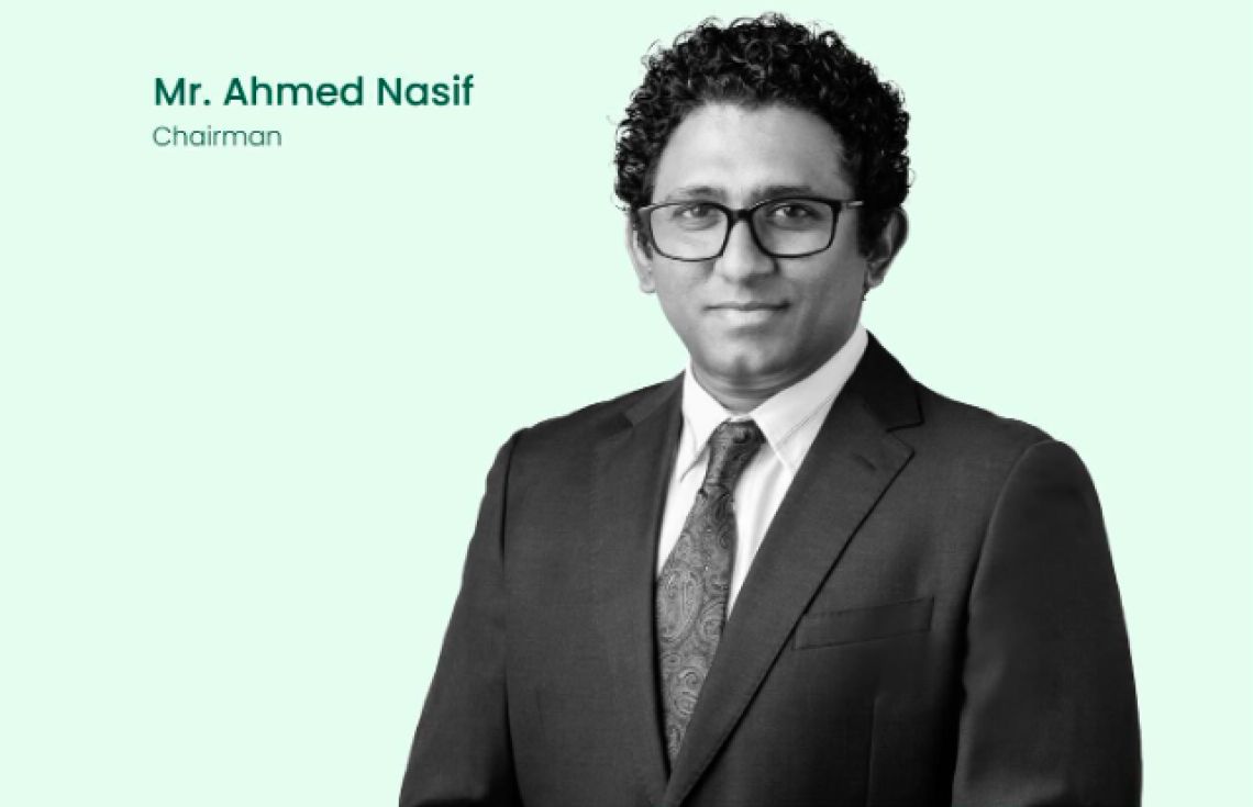 ނާސިފް ވެމްކޯގެ ޗެއާމަނަކަށް އައްޔަންކޮށްފި