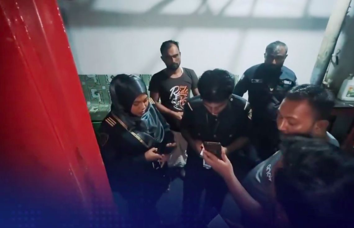 ކާބޯތަކެތި ޑެލިވަރީކުރާ ގެއަކުން 32 ބިދޭސީއަކު ހިފަހައްޓައިފި