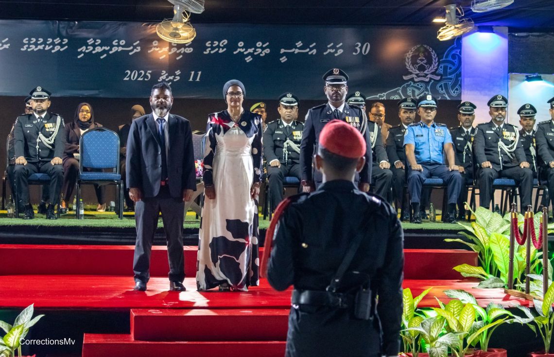 ކަރެކްޝަންސްގެ 30 ވަނަ ތަމްރީން ކޯސް ނިންމާލައިފި