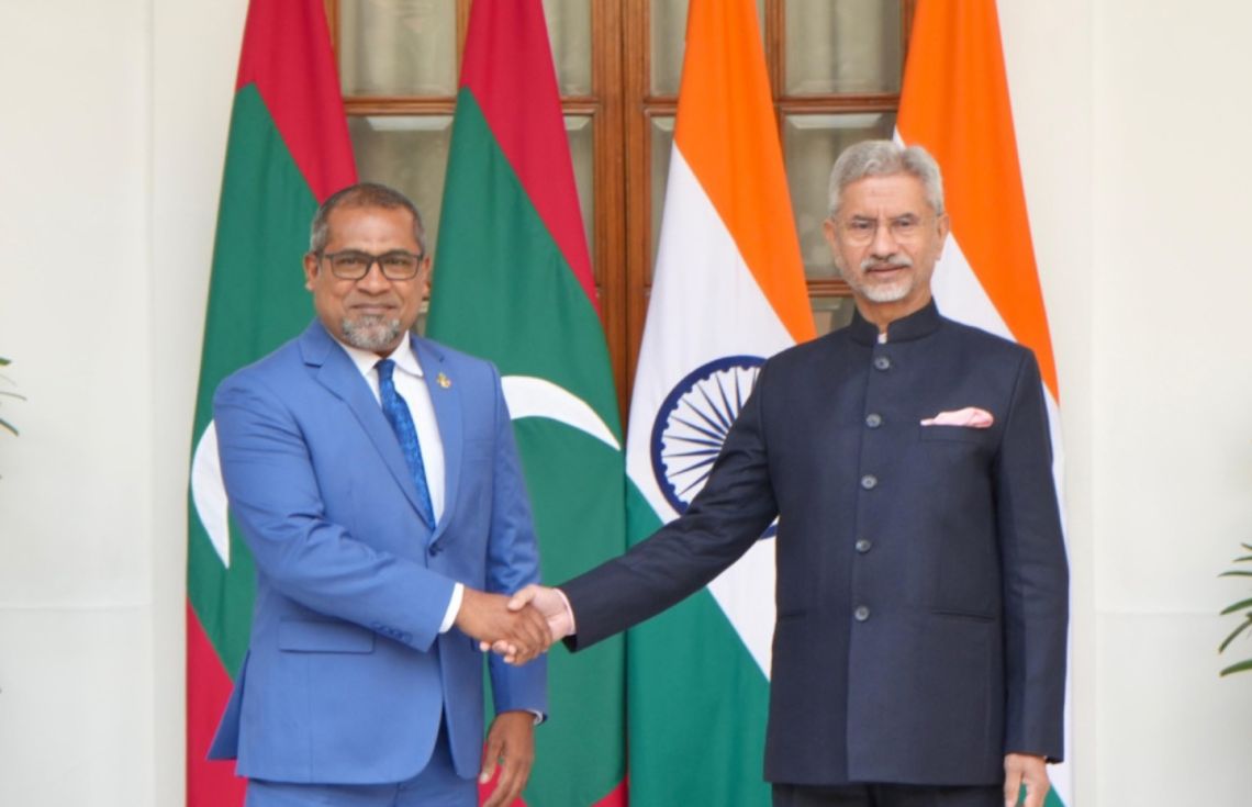 ރައިސީނާ ޑައިލޮގްގައި ބައިވެރިވުމަށް ޚާރިޖީ ވަޒީރު އިންޑިއާގައި