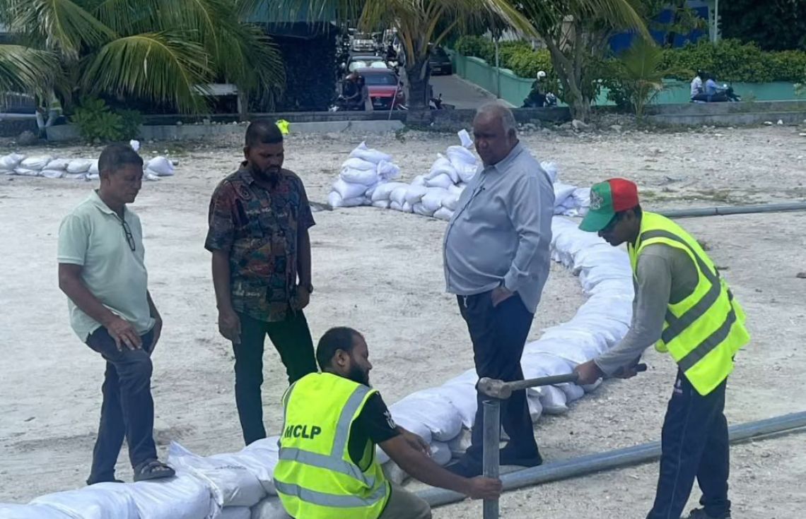 ރައީސްގެ އިރުޝާދާއެކު އުސްފަސްގަނޑުގައި ބައިބަލާ ކުޅޭތަނެއް ހަދައިފި
