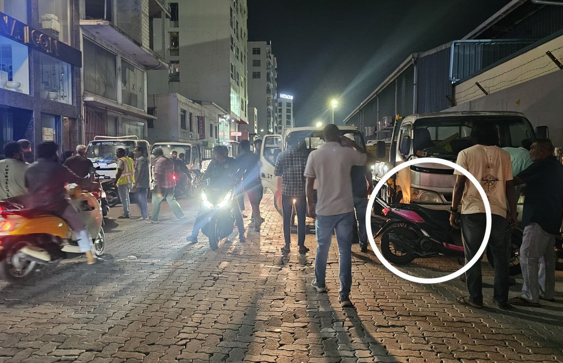 މާލޭގައި އެއްފަހަރާ ދެ އެކްސިޑެންޓު ހިނގައިފި