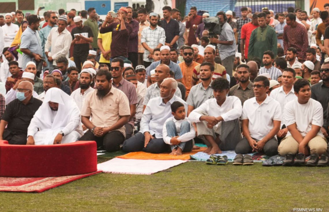 ޢީދު ރަމްޒުކޮށްދެނީ އިންސާނީ އެއްބައިވަންތަކަން: ޢީދު ޚުޠުބާ