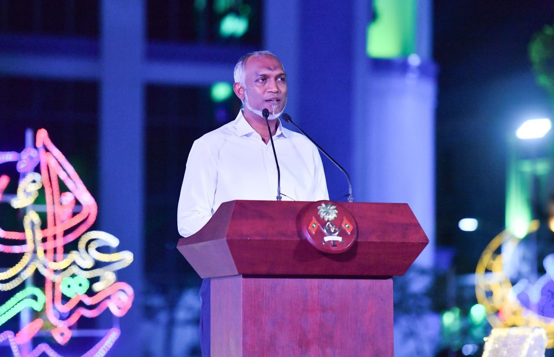 ޢީދު ފާހަގަކުރުމަށް އެހީވި ފަރާތްތަކަށް ރައީސްގެ ޝުކުރު