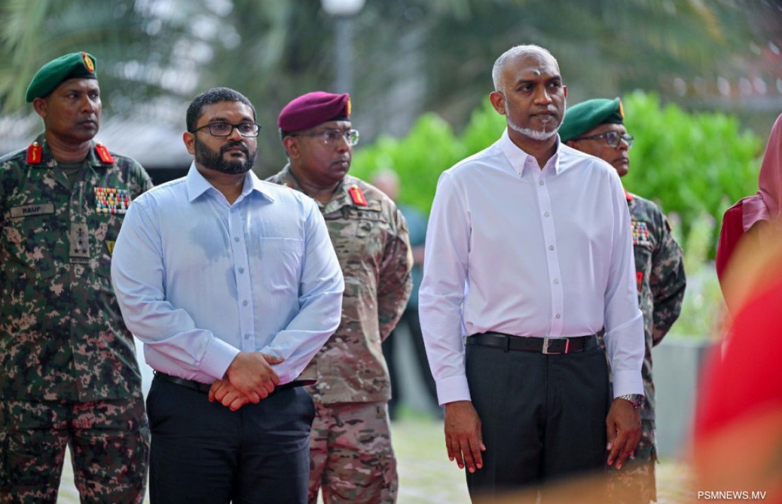 ރައީސްގެ ބުރަ މަސައްކަތްޕުޅުތަކަށް ދިފާޢީ ވަޒީރުގެ ޝުކުރު