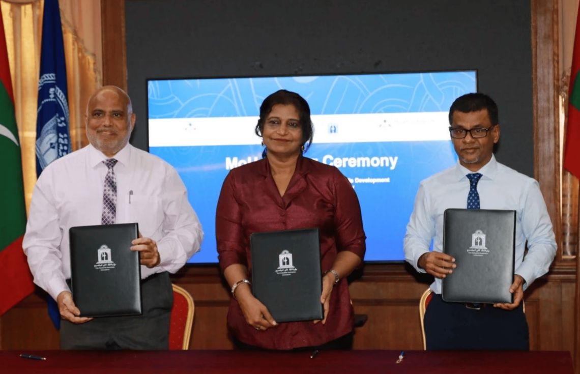 ސިއްހީ ދާއިރާއިން 1500 ދިވެހިން ތަމްރީނުކުރުމަށް ސޮއިކޮށްފި