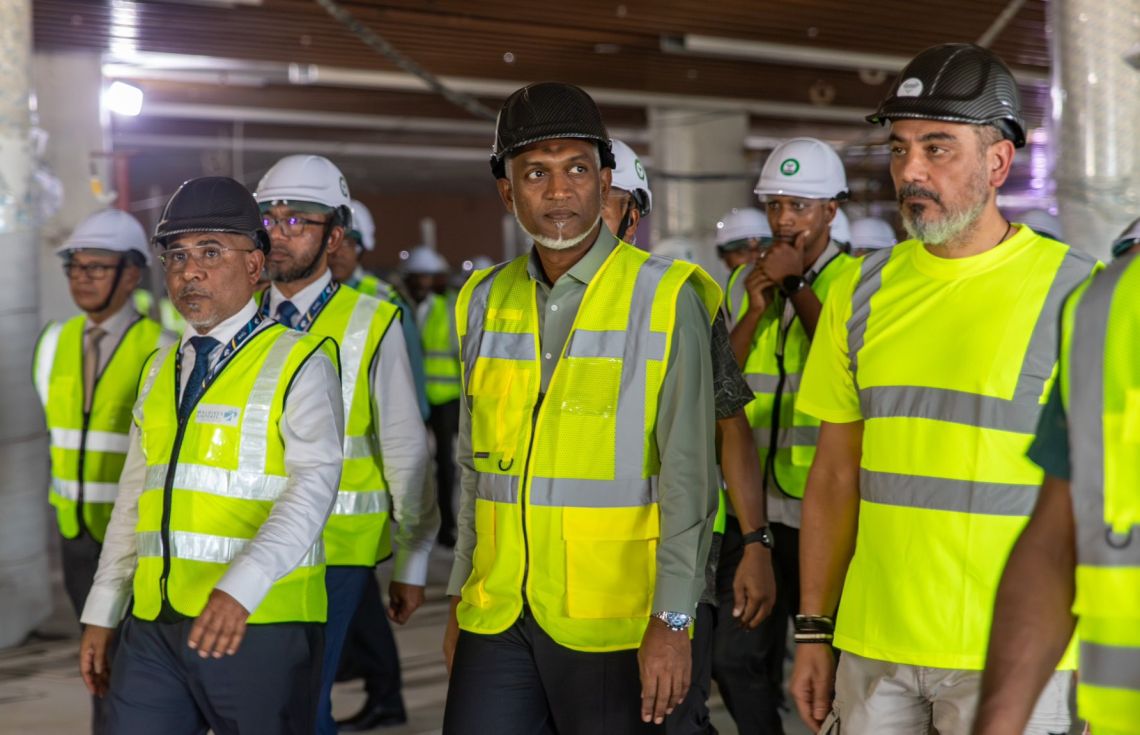 އާ ޓާމިނަލުގެ 90 ޕަސެންޓް މަސައްކަތް ނިމިއްޖެ