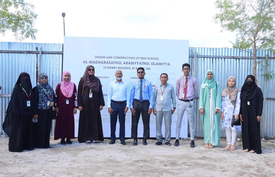 އަރަބިއްޔާ ސްކޫލްގެ މަސައްކަތް އަވަހަށް ނިންމަނީ
