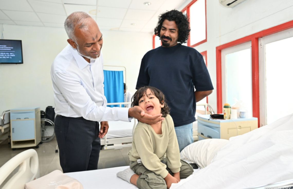 ތެލެސީމިއާ ކުދިންނަށް މުސްތަޤުބަލެއް ކަށަވަރުކޮށްދޭނަން: ރައީސް
