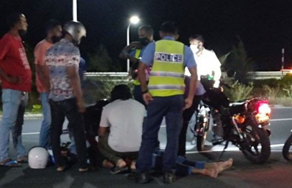 ރޭގެ އެކްސިޑެންޓުގައި މީހެއްގެ ފަލަމަސްގަނޑާއި ހިސާބުން ބިނދިއްޖެ