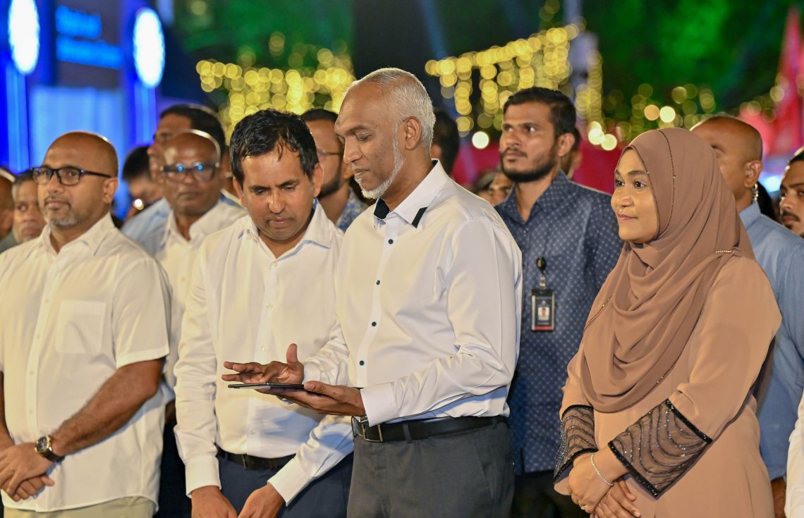 ރައީސްގެ ދެކަނބަލުން "މޯލްޑިވްސް އެކްސްޕޯ 2025" ހުޅުވައިދެއްވައިފި