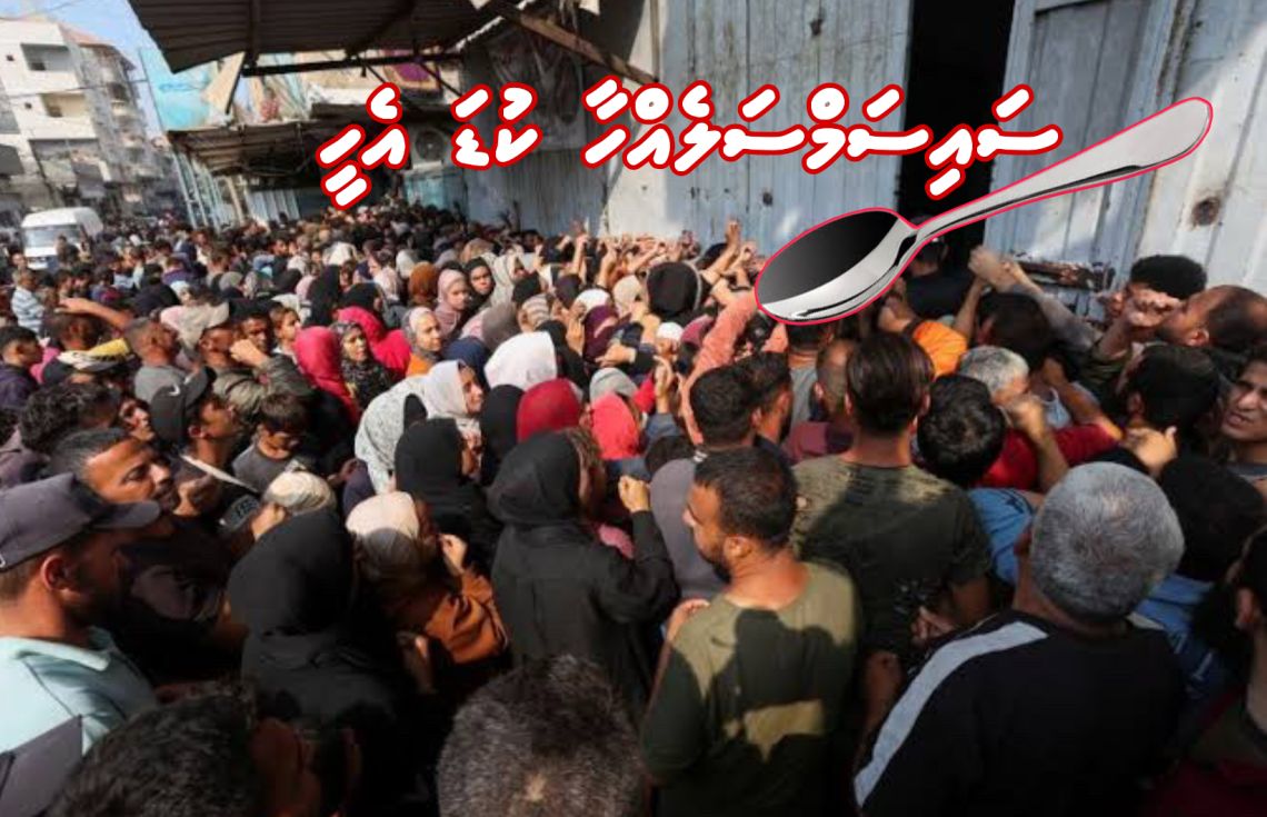 ޣައްޒާ އަށް ވެއްދީ ސައިސަމްސަލެއްގެ އެހީ: އދ