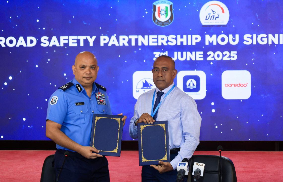 ތިން ކުންފުންޏަކާއެކު ރޯޑް ސޭފްޓީ ޕާާޓްނަރުންގެ އެއްބަސްވުމެއް