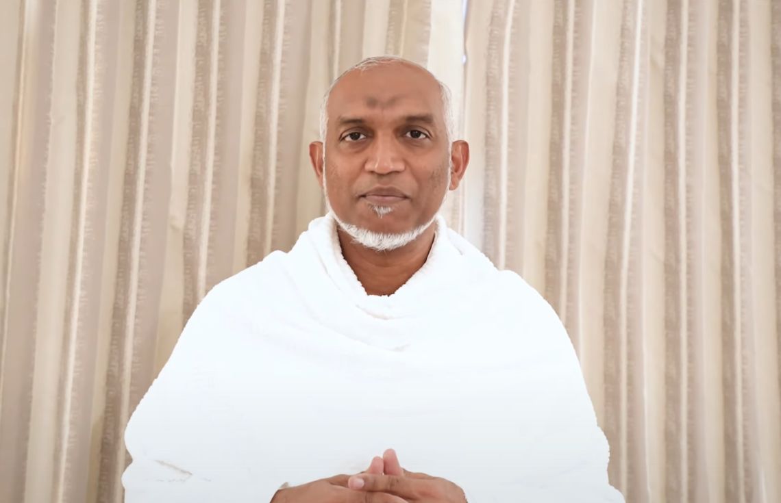 ރައީސުލްޖުމްހޫރިއްޔާ ދިވެހި ރައްޔިތުންނަށް ދުޢާ ކުރައްވައިފި