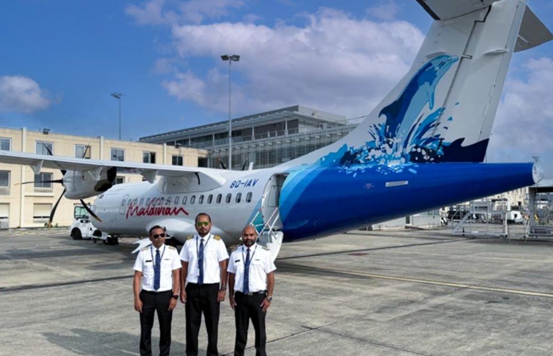 މޯލްޑިވިއަންގެ ފަސްވަނަ އޭޓީއާރު ރާއްޖެ އަންނަނީ