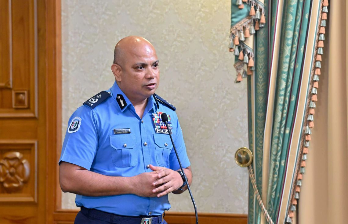 ޕޮލިސް ކޮމިޝަނަރު ކަމަށް ނަވީން ޢައްޔަންކުރައްވައިފި