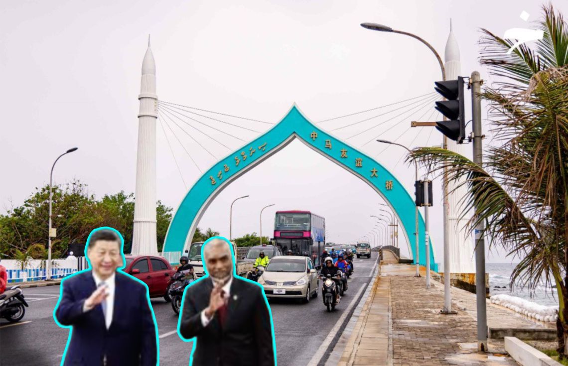 ބުރިޖަކީ ރާއްޖެއާއި ޗައިނާގެ އިންޖިނޭރުންގެ ކުޅަދާނަ މަސައްކަތް