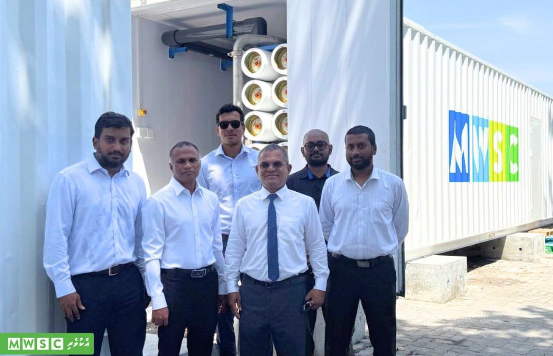 1،000 ޓަނުގެ ފެން އުފެއްދޭނެ އާރްއޯ ޕްލާންޓެއް