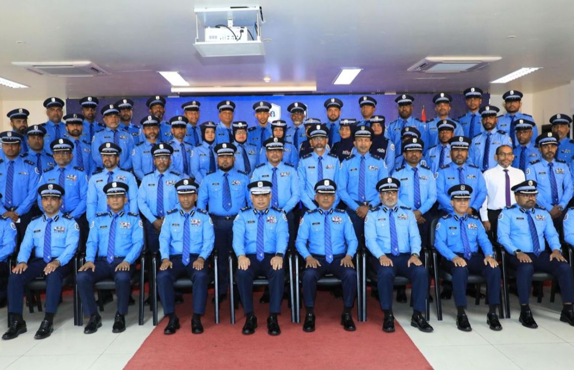 31 ފުލުހަކު އިންސްޕެކްޓާ ކޯސް ފުރިހަމަކޮށްފި