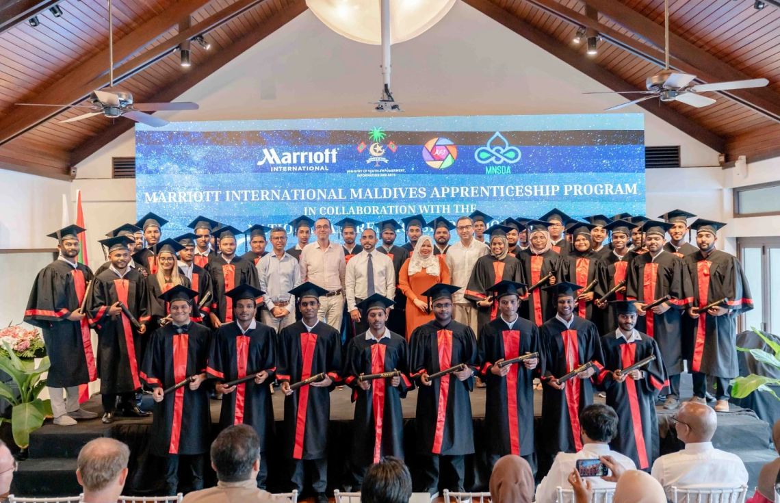 މެރިއޮޓްގެ އެޕްރެންޓިސްޝިޕް ޕްރޮގްރާމްގެ އޯޕަން-ޑޭ 8 ރަށެއްގައި