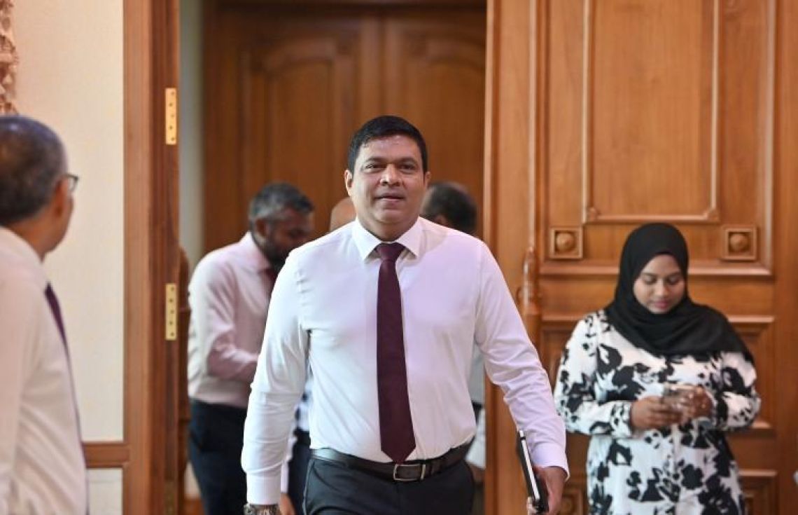 ރަސްމީ ދަތުރުފުޅެއްގައި ވަޒީރު އަމީން ތުރުކީއަށް