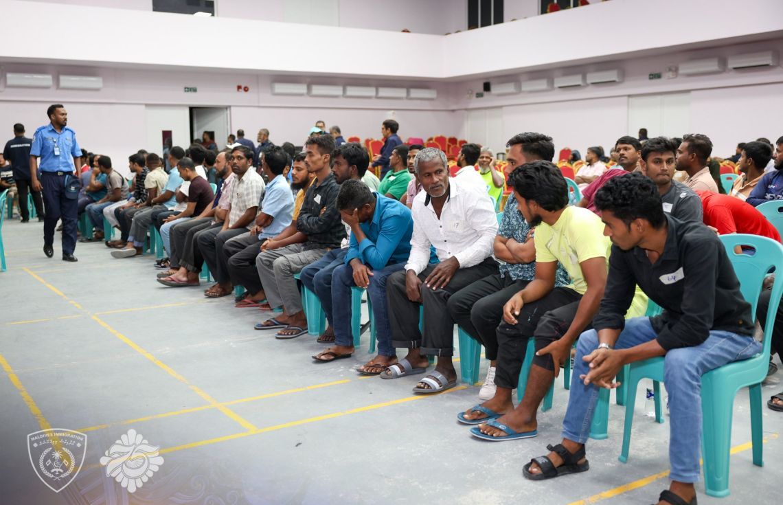 ގަވާއިދާ ހިލާފުވި 83 ބިދޭސީއަކު އައްޑޫން ހިފަހައްޓައިފި