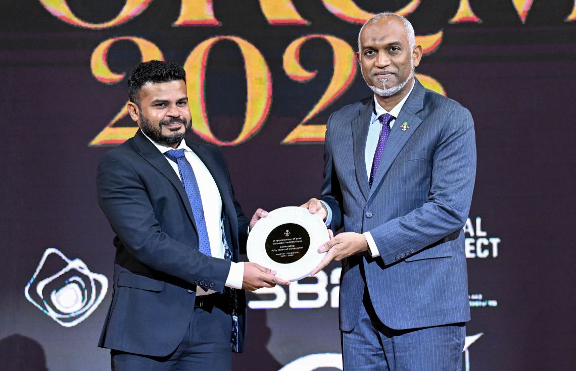 ރާއްޖެ-ސިންގަޕޫރު ބިޒްނަސް ފޯރަމްގައި ރައީސް ބައިވެރިވެވަޑައިގެންފި