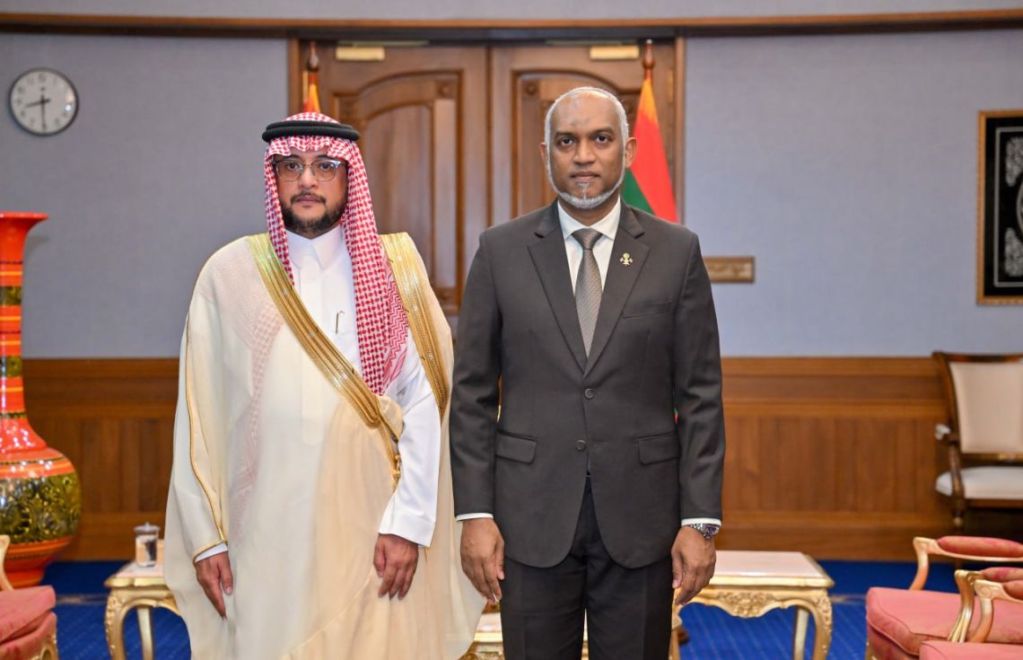ސަޢޫދީގެ އައު ސަފީރުގެ ފަތްކޮޅު ރައީސްއަށް އަރުވައިފި