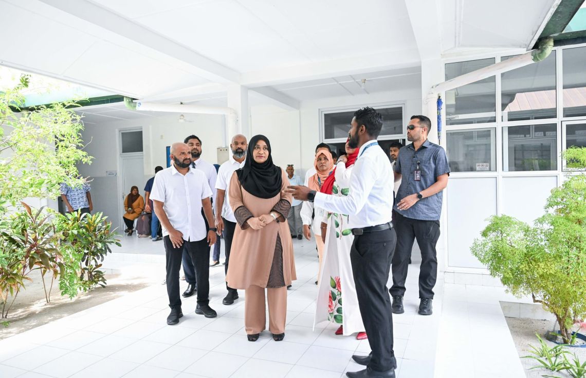 އިތުރު ތަރައްޤީއާއެކު ކުޅުދުއްފުށީ ހޮސްޕިޓަލަށް މެޑަމް ސާޖިދާ