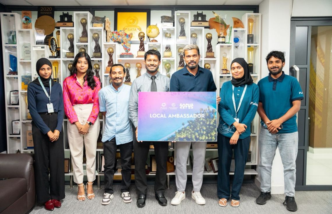 ވިޒިޓް މޯލްޑިވްސްގެ ލޯކަލް އެމްބެސެޑަރަކަށް "ޓޫއޮފްއަސް"
