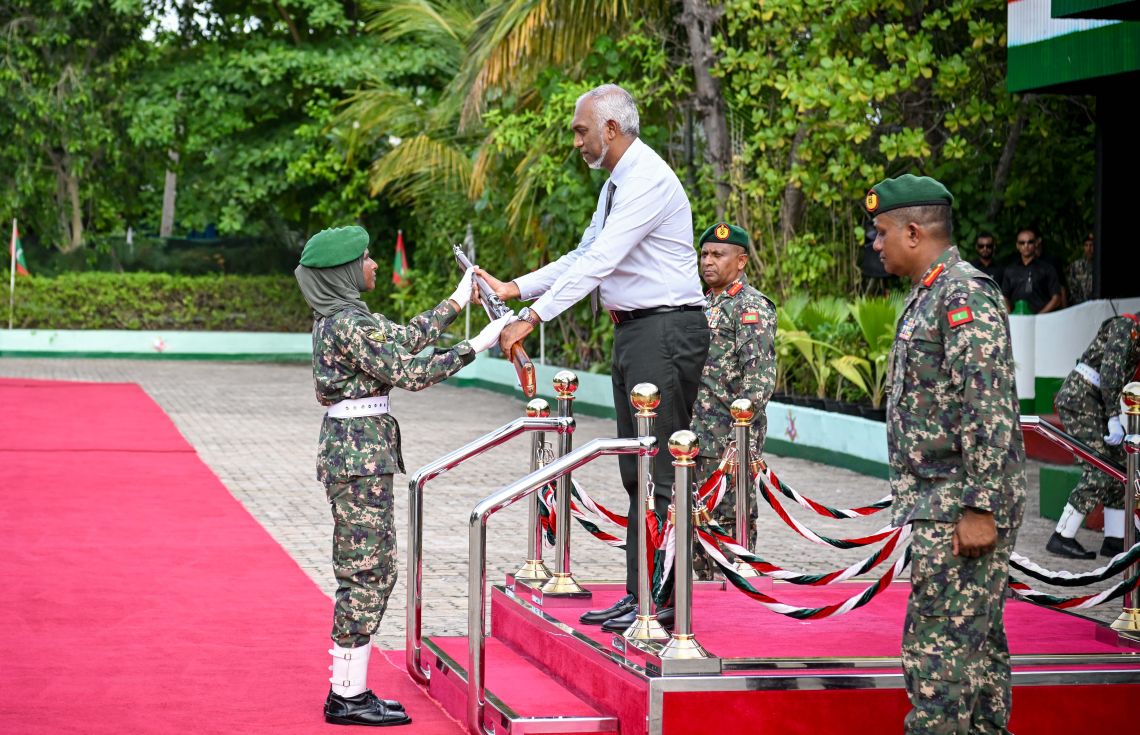 ވަޠަނީ ޚިދުމަތުގެ ތަމްރީނު ޕްރޮގްރާމަށް 1244 ޒުވާނުން