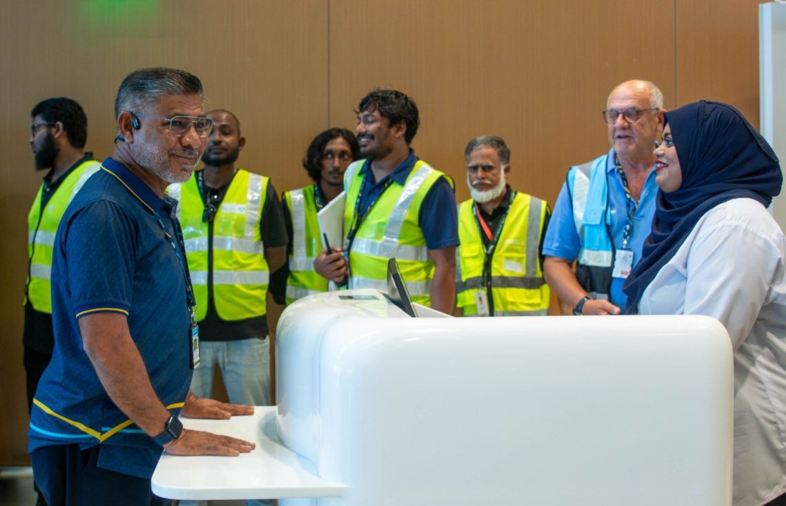 އާ ޓާމިނަލުގެ ޗެކް-އިން ސިސްޓަމްގެ ޓްރަޔަލް ބާއްވައިފި