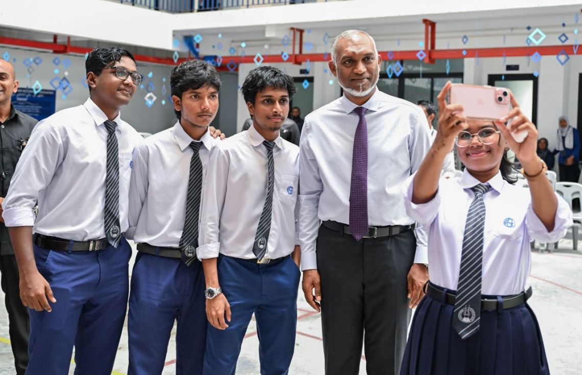 ޒުވާނުންގެ ކަންކަމުގައި ބައިވެރިވުން އިތުރުކުރުމަށް ރައީސް އިލްތިމާސްކުރައްވައިފި