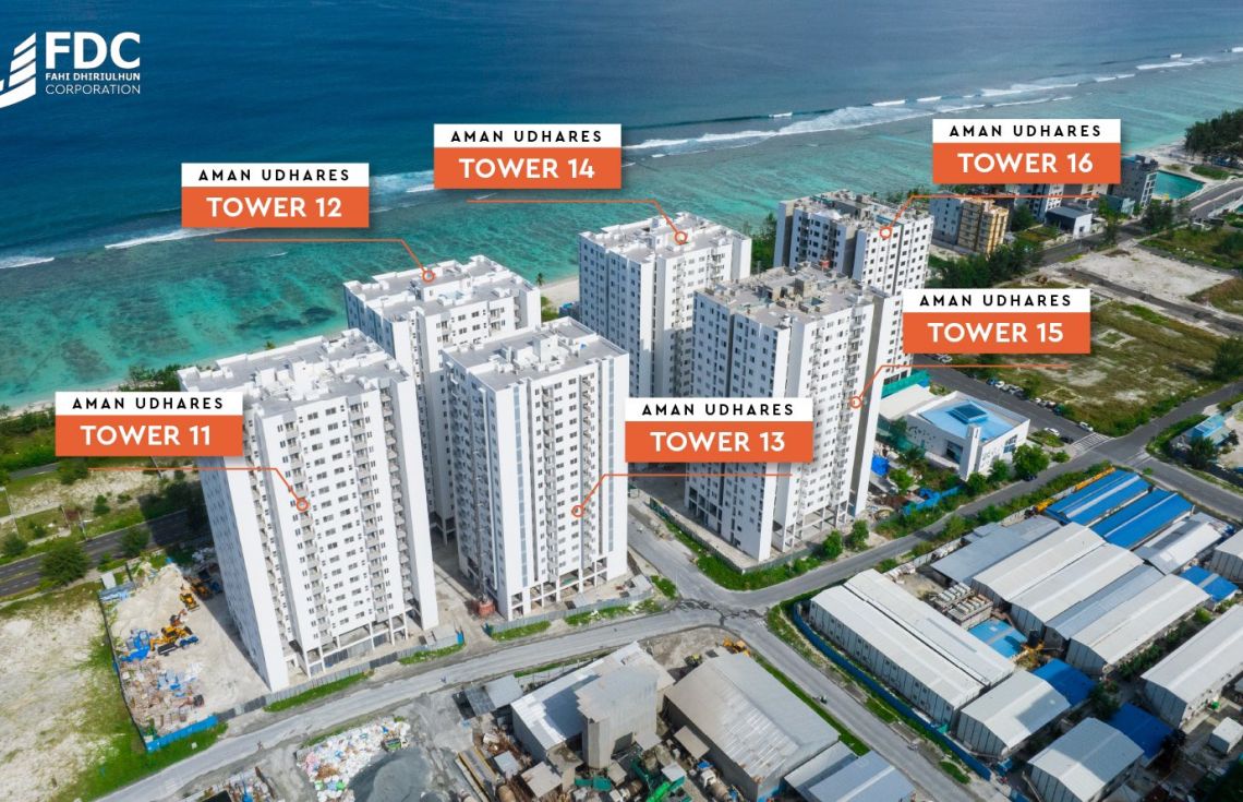 4,000 ފްލެޓް ހަވާލުކުރުމުގެ މަސައްކަތް ކުރާނީ އެފްޑީސީން