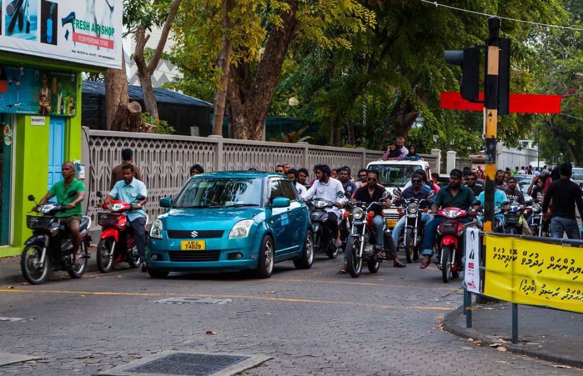 މާލޭގެ ޓްރެފިކް ފްލޯއަށް ބަދަލެއް!