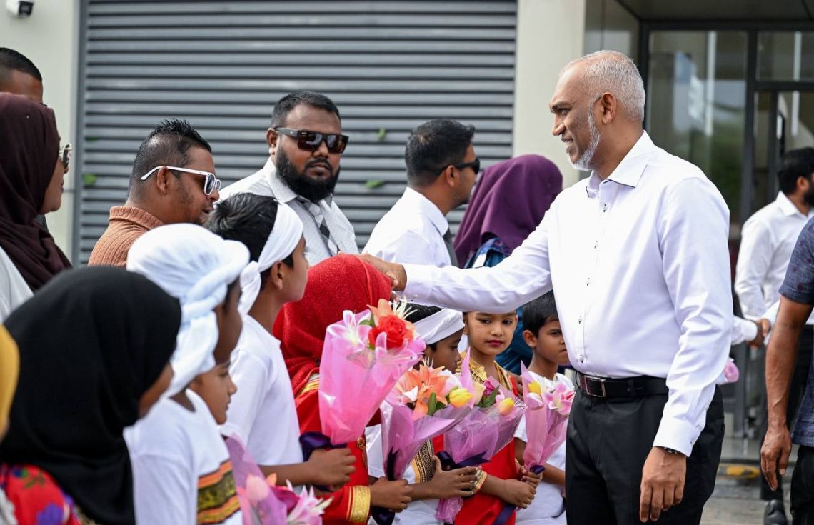 ރައީސް މާލެ ވަޑައިގެންފި!