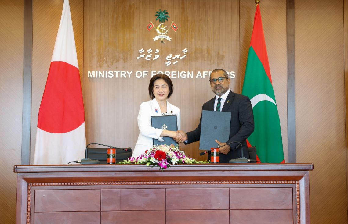 މާލޭގެ ތޮށި މަރާމާތުކުރުމަށް ޖަޕާނުގެ ހިލޭ އެހީ