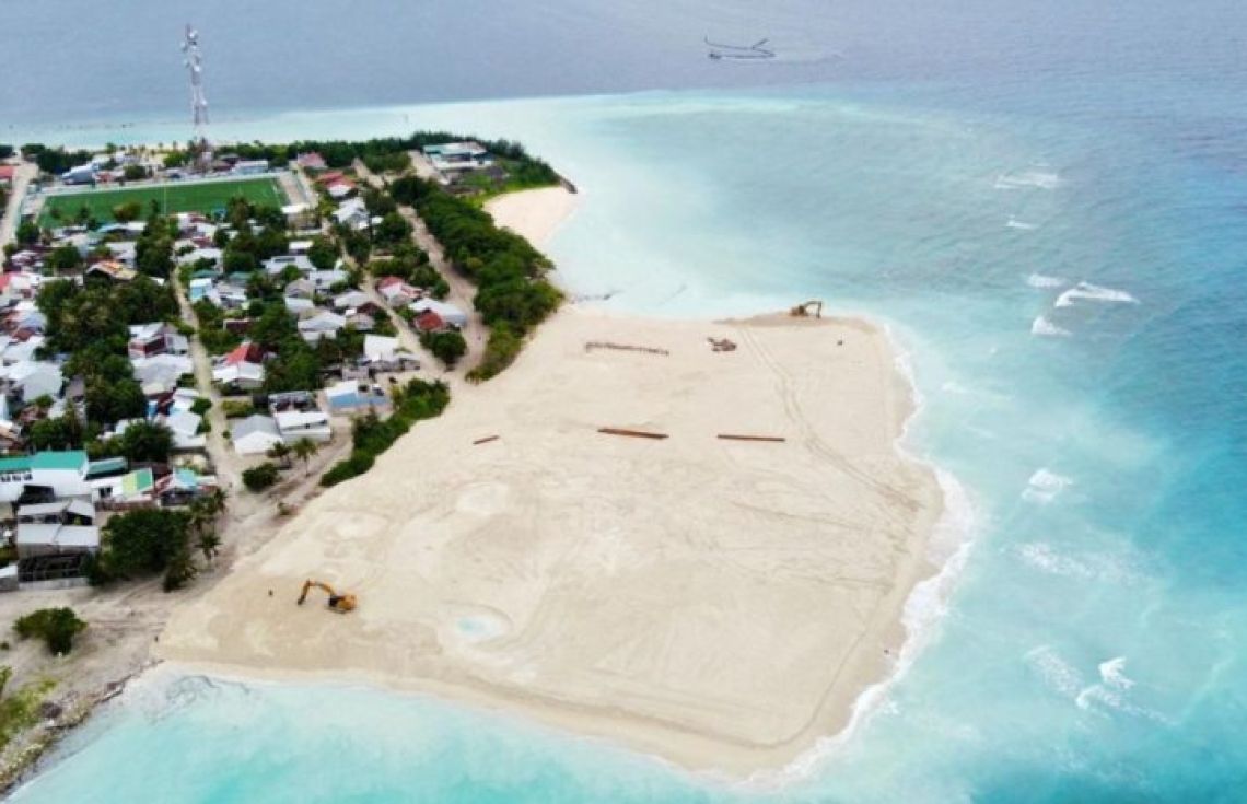 ވެލިދޫ ބިންހިއްކުމުގެ މަސައްކަތް ނިންމާލައިފި