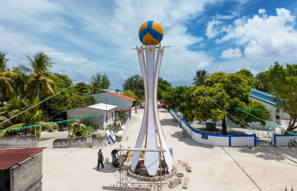 ރާއްޖޭގެ އެންމެ އުސް މޮނިއުމަންޓް ގެމަނަފުށީގައި