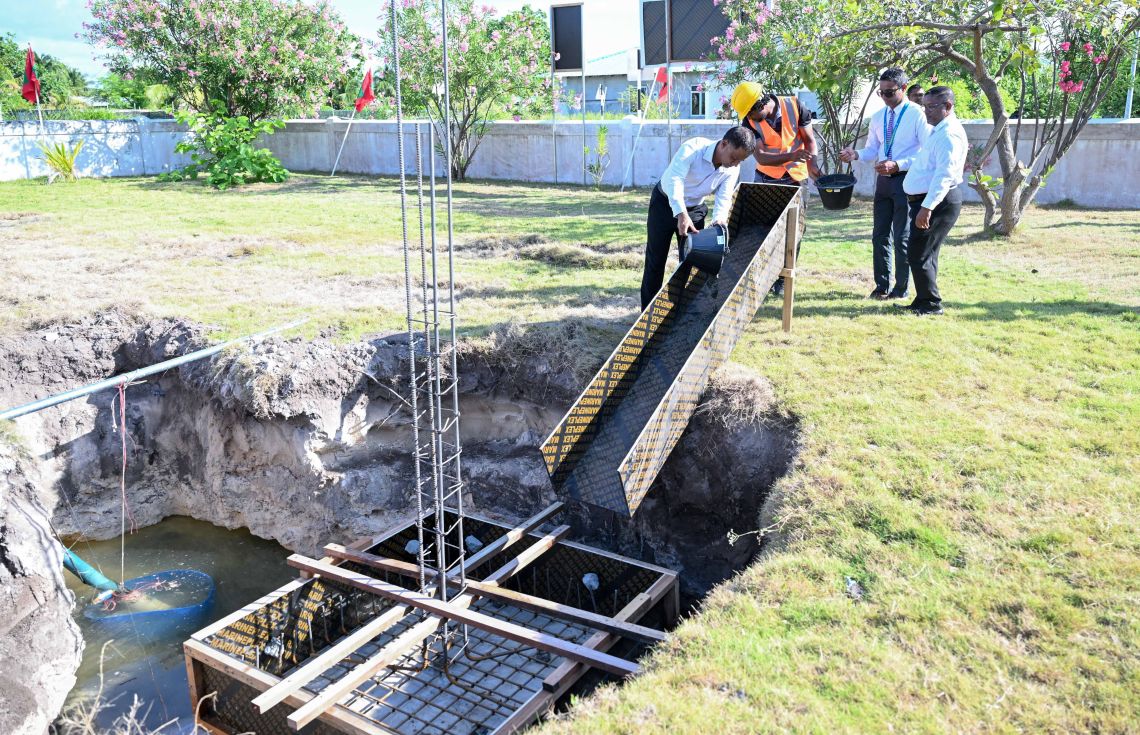 ހަނިމާދޫ ހޮސްޕިޓަލްގެ ބިންގާ އަޅައިފި