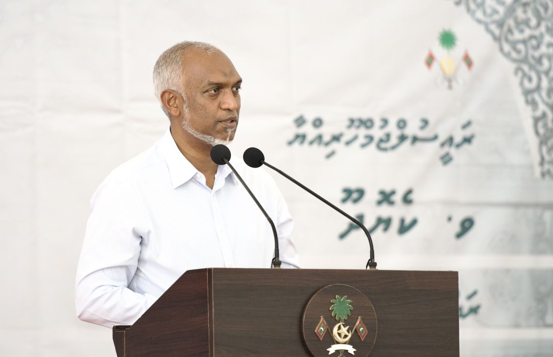 އަންނަ އަހަރު ކެޔޮދޫ ބިންހިއްކައިދޭނަން: ރައީސް