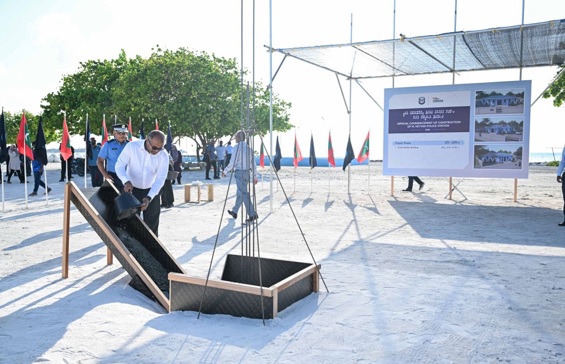 ވޭވަށު ޕޮލިސް ޕޯސްޓުގެ ބިންގާ އަޅައިފި